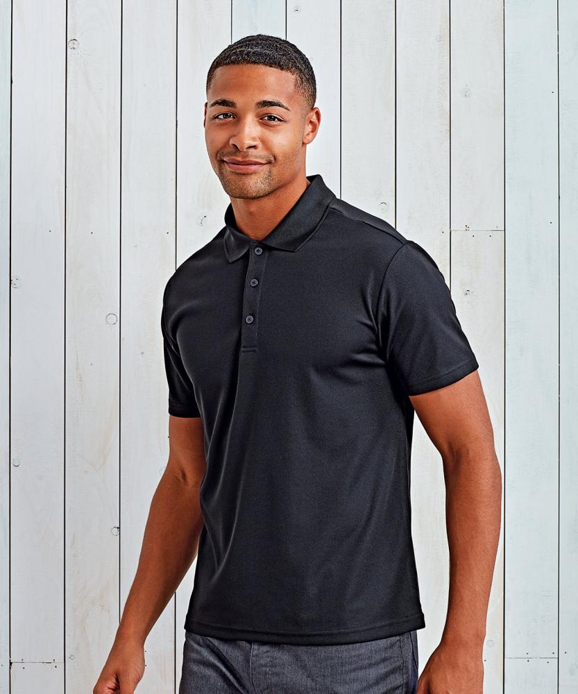Premier Men's spun dyed sustainable polo shirt (PR631) | Smarter Textiles