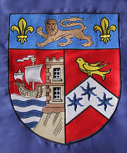 Custom Embroidered School Emblem