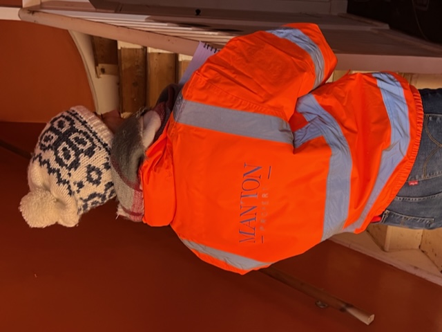 orange hi vis jacket