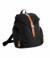 Black Sol's Womens Polyester Backpack