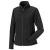 Black Russell Womens Full Zip Outdoor Fleece (8700F)
