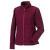 Burgundy Russell Womens Full Zip Outdoor Fleece (8700F)