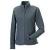 Convoy Grey Russell Womens Full Zip Outdoor Fleece (8700F)
