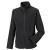Black Russell 1/4 Zip Outdoor Fleece (8740M)
