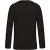 Black Kariban Organic Cotton Crew Neck Raglan Sweatshirt (KB480)