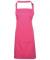Hot Pink Premier Bib Apron with Pocket Poly/Cotton (PR154)