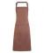 Mocha Premier Bib Apron with Pocket Poly/Cotton (PR154)