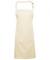 Natural Premier Bib Apron with Pocket Poly/Cotton (PR154)