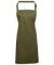 Olive Premier Bib Apron with Pocket Poly/Cotton (PR154)