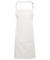 White Premier Bib Apron with Pocket Poly/Cotton (PR154)