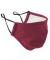 Burgundy Premier 3 Layer Fabric Mask (PR796)