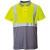 Yellow & Grey Portwest Hi-vis Two Tone Polo Shirt (PW109)