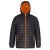 Black/ Orange 2786 Padded Jacket (TS016)