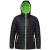 Black/ Lime 2786 Women's Padded Jacket (TS16F)