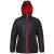 Black/ Red 2786 Women's Padded Jacket (TS16F)