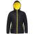 Black/ Yellow 2786 Women's Padded Jacket (TS16F)