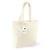 Natural Westford Mill Organic Cotton Shopper (WM180)