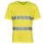 Yellow Yoko Hi Vis Super Cool V Neck T-Shirt (YK018)