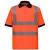 Orange Yoko Hi-vis Short Sleeve Polo Shirt (YK020)