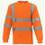 Orange Yoko Hi-vis Long Sleeve T-Shirt (YK033)