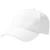 White Heavy Brushed Cotton Cap (BC065)