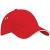Classic Red / White Beechfield Ultimate 5 Panel Sandwich Peak Cap (BC15C)
