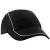 Black Coolmax Flow Mesh Cap (BC182)