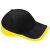 Black / Yellow Teamwear Competition Cap (BC171)