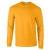 Gold Gildan Ultra Cotton Long Sleeve T-Shirt (GD014)