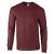 Maroon Gildan Ultra Cotton Long Sleeve T-Shirt (GD014)