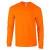 Safety Orange Gildan Ultra Cotton Long Sleeve T-Shirt (GD014)
