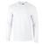 White Gildan Ultra Cotton Long Sleeve T-Shirt (GD014)
