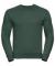 Bottle Green Russell Set In Sleeve Sweatshirt (J262M)