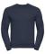French Navy Russell Set In Sleeve Sweatshirt (J262M)