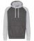 Charcoal/Heather Grey AWD Baseball Hoodie (JH009)