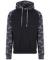 Solid Black/Black Camo AWD Baseball Hoodie (JH009)