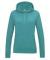 Turquoise Surf AWD Girlie College Hoodie (JH01F)