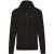 Black Kariban Organic Zipped Hoodie (KB484)