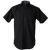 Black Kustom Kit Short Sleeve Business Shirt (KK102)