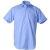 Light Blue Kustom Kit Short Sleeve Business Shirt (KK102)