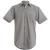 Silver Grey Kustom Kit Short Sleeve Business Shirt (KK102)