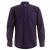 Purple Kustom Kit Long Sleeve Mandarin Collar Shirt (KK161)