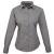 Dark Grey Premier Long Sleeve Women's Poplin Blouse (PR300)