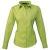 Lime Premier Long Sleeve Women's Poplin Blouse (PR300)