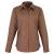 Mocha Premier Long Sleeve Women's Poplin Blouse (PR300)