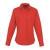 Strawberry Red Premier Long Sleeve Women's Poplin Blouse (PR300)