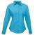 Turquoise Premier Long Sleeve Women's Poplin Blouse (PR300)