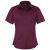 Aubergine Premier Short Sleeve Women's Poplin Blouse (PR302)