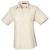 Natural Premier Short Sleeve Women's Poplin Blouse (PR302)