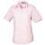 Pink Premier Short Sleeve Women's Poplin Blouse (PR302)